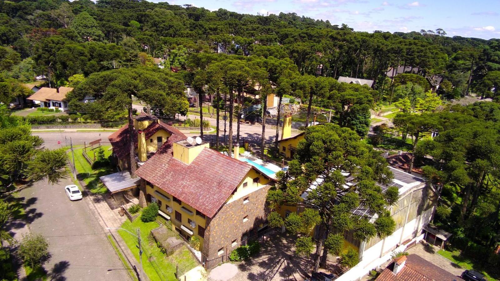 Estalagem Vila Suzana - Quadra De Beach Tennis Indoor Hotel Canela Exterior photo