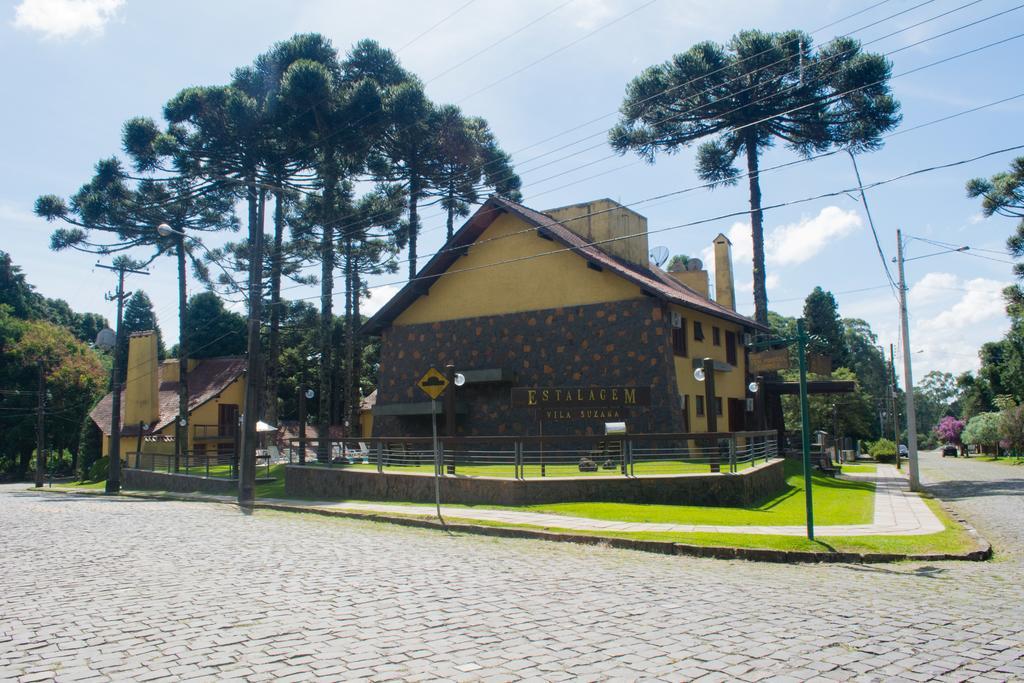 Estalagem Vila Suzana - Quadra De Beach Tennis Indoor Hotel Canela Exterior photo